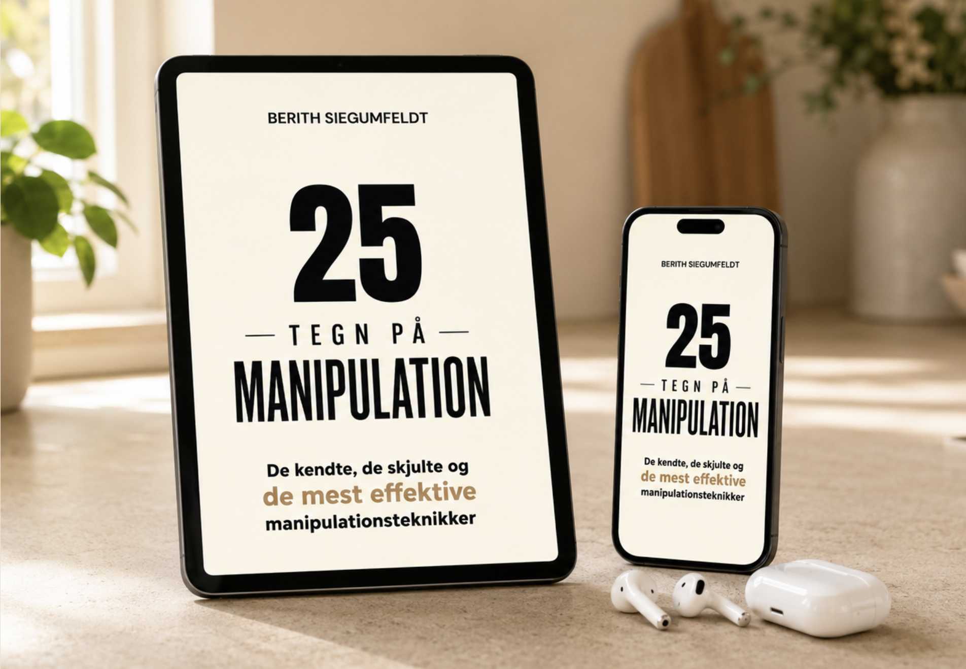 25 tegn på manipulation - e-bog + lydbog